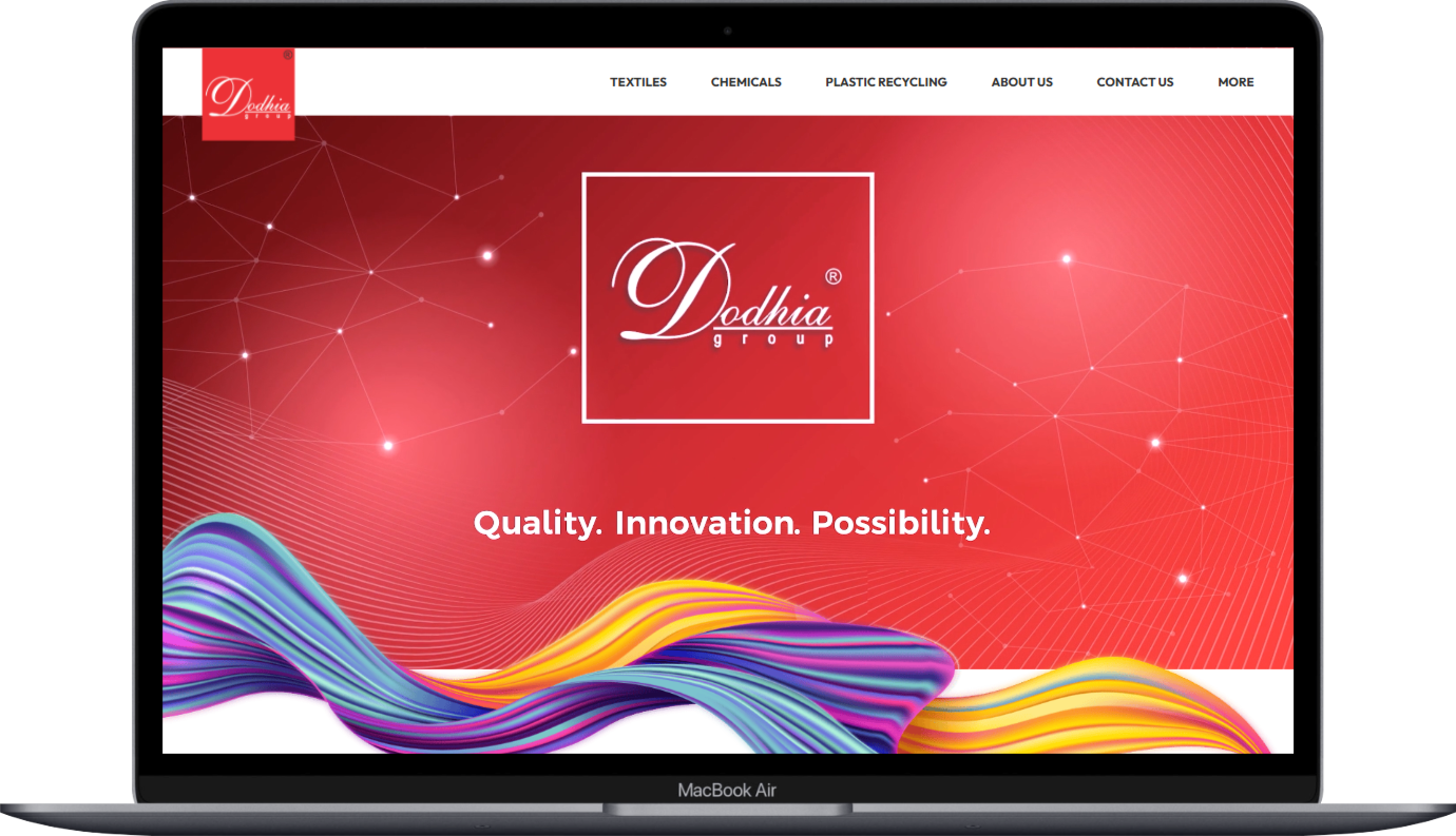 Dodhia Group Website Screens