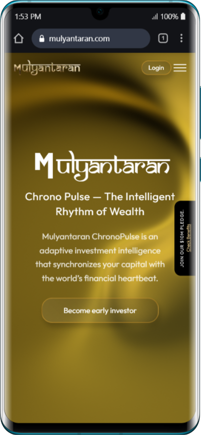 Mulyantaran Website Interface Showcase